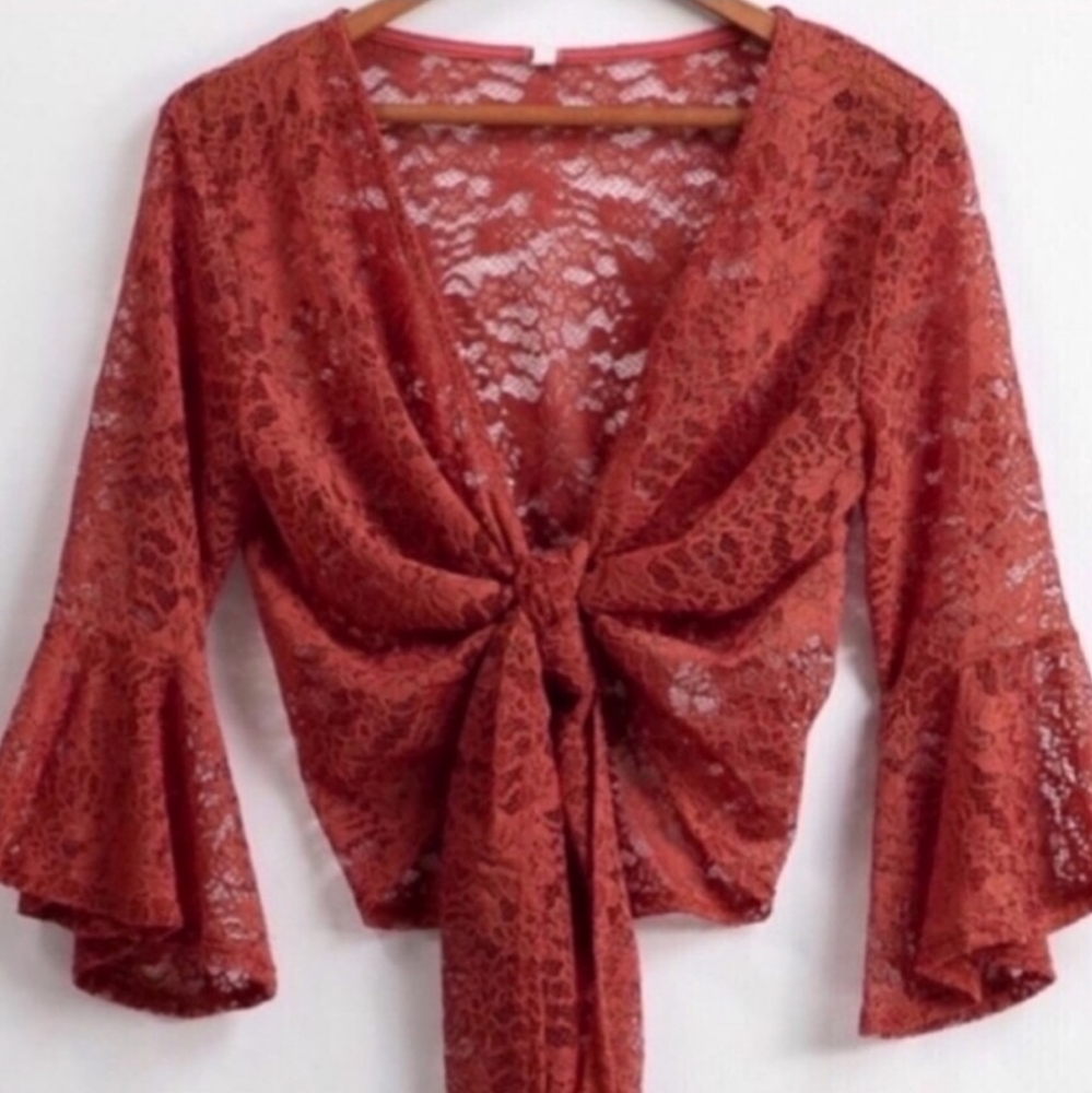 Rustic Lace Top ✨